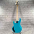 Sterling by Music Man Intro Series StingRay Ray2 Bass Guitar - Electric Blue  DEMO MODEL