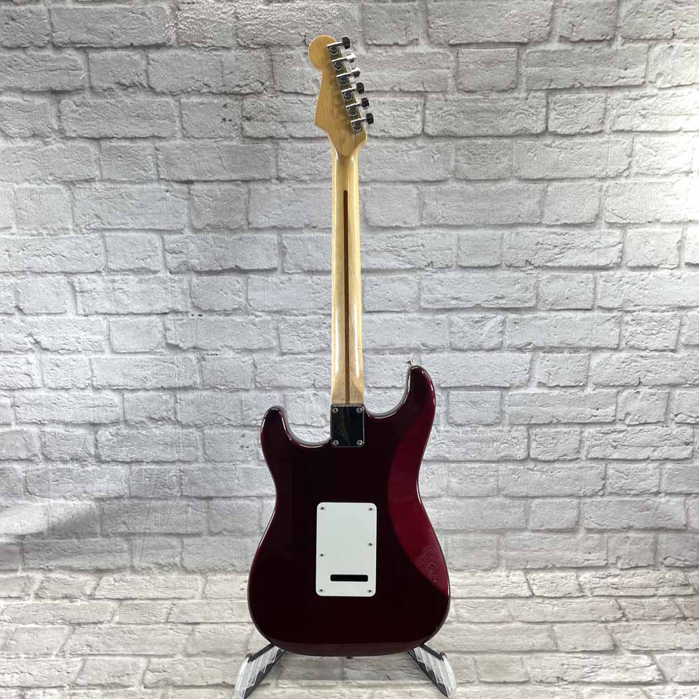 Used:  Fender Standard Stratocaster - Red Wine