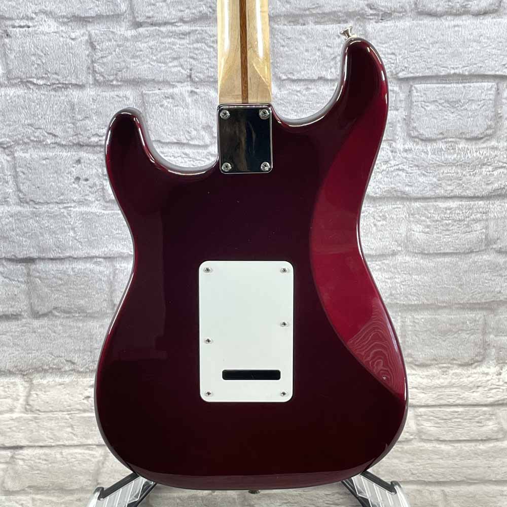 Used:  Fender Standard Stratocaster - Red Wine