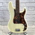 Used:  Squier Affinity Series Precision Bass Guitar - Vintage White