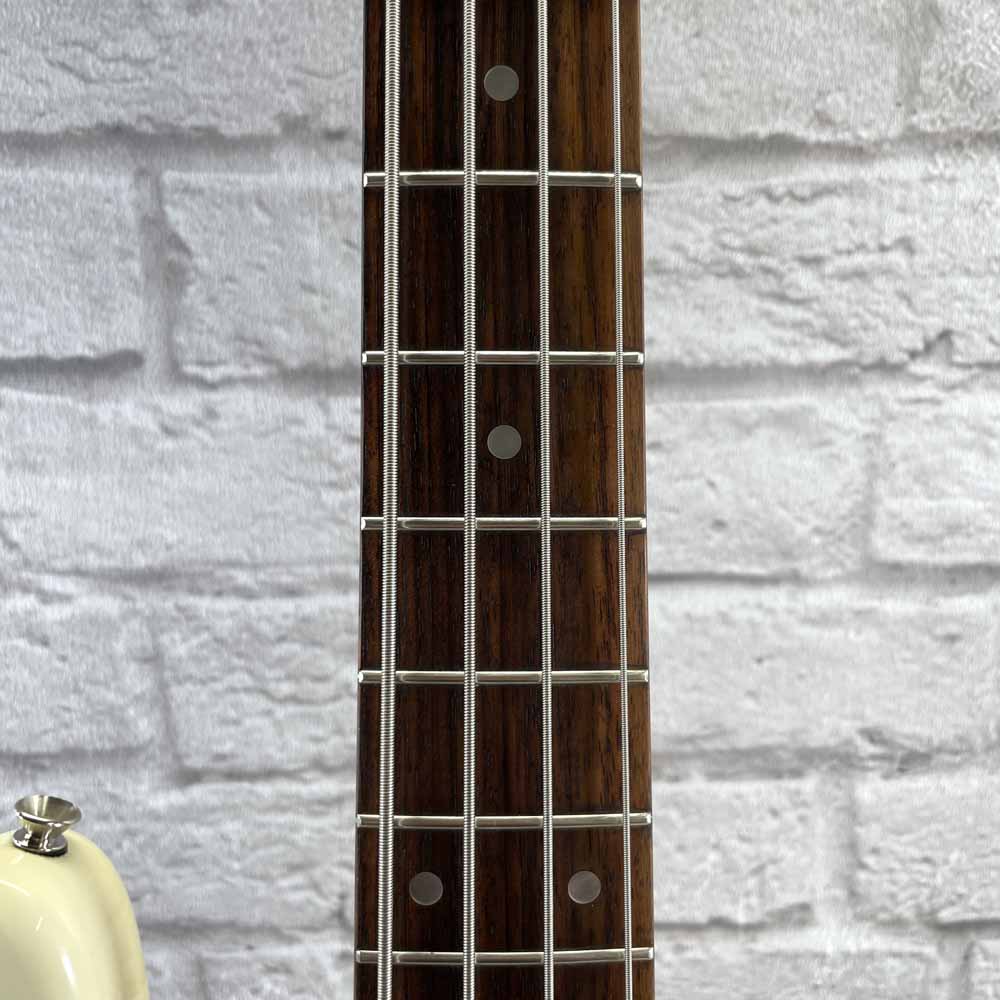 Used:  Squier Affinity Series Precision Bass Guitar - Vintage White