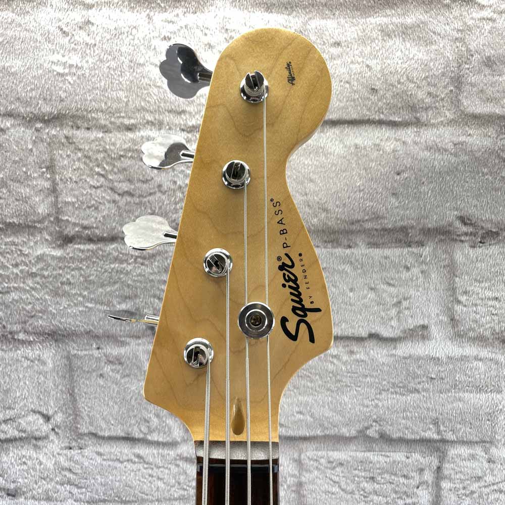 Used:  Squier Affinity Series Precision Bass Guitar - Vintage White