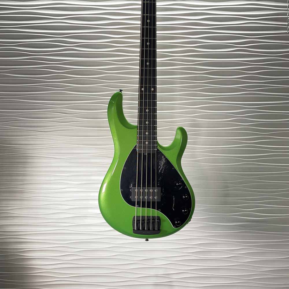 Ernie Ball Music Man StingRay 5 Special 5 H Bass Guitar - Kiwi Green -  DEMO MODEL