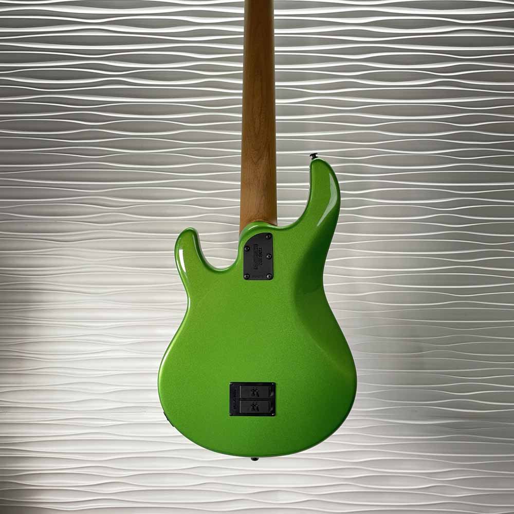 Ernie Ball Music Man StingRay 5 Special 5 H Bass Guitar - Kiwi Green -  DEMO MODEL