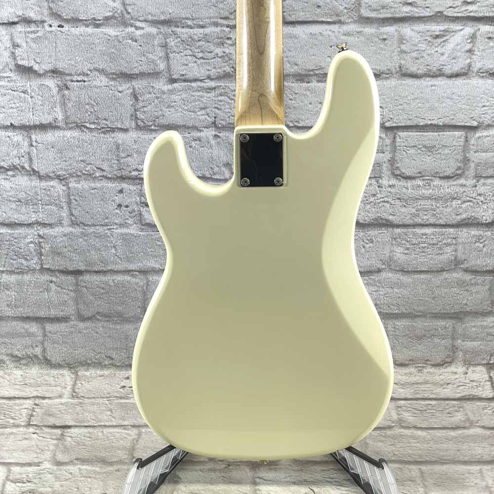 Used:  Squier Affinity Series Precision Bass Guitar - Vintage White