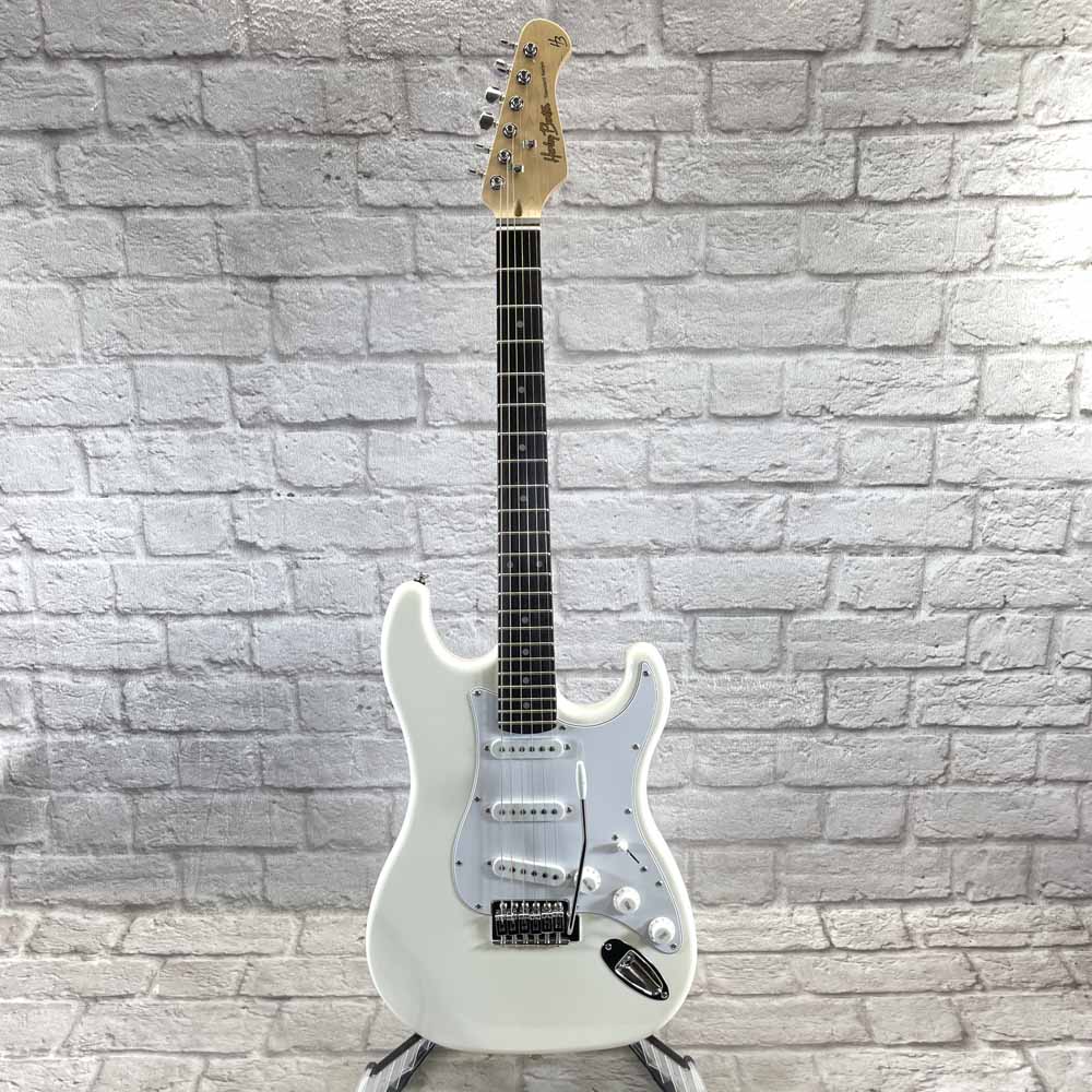 Used:  Harley Benton ST-20 WH Standard Series Electric Guitar - White