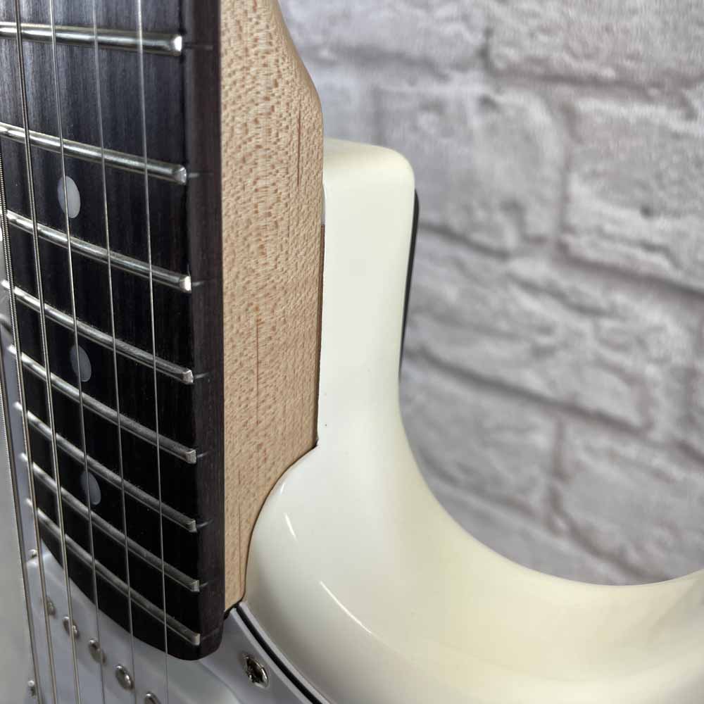 Used:  Harley Benton ST-20 WH Standard Series Electric Guitar - White