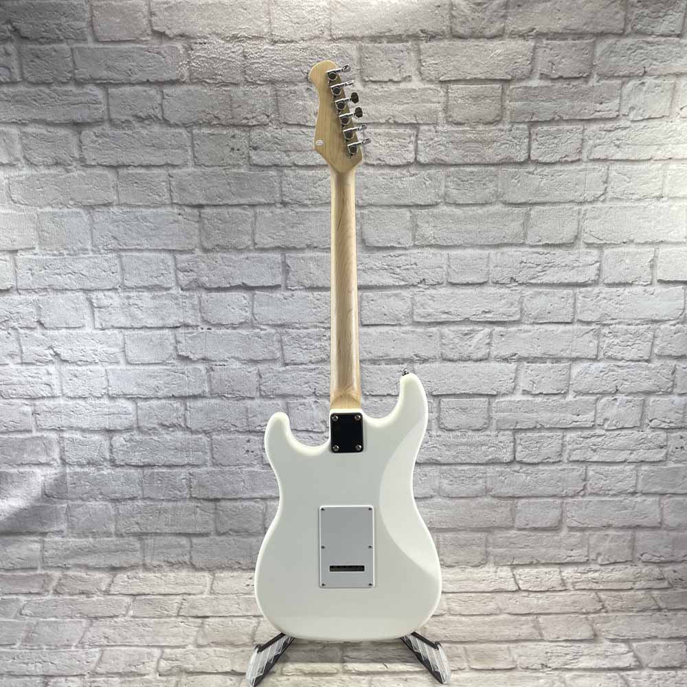Used:  Harley Benton ST-20 WH Standard Series Electric Guitar - White