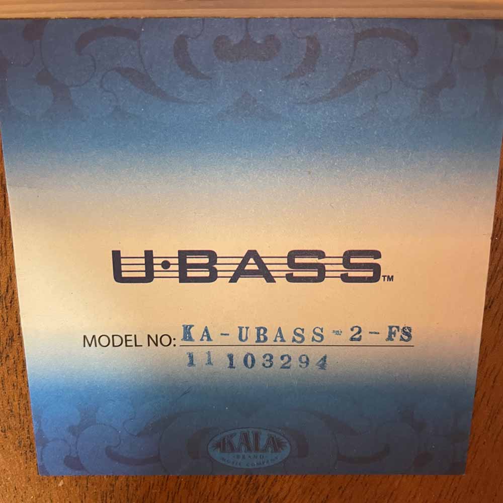 Used:  Kala U-Bass KA-UBASS-2-FS