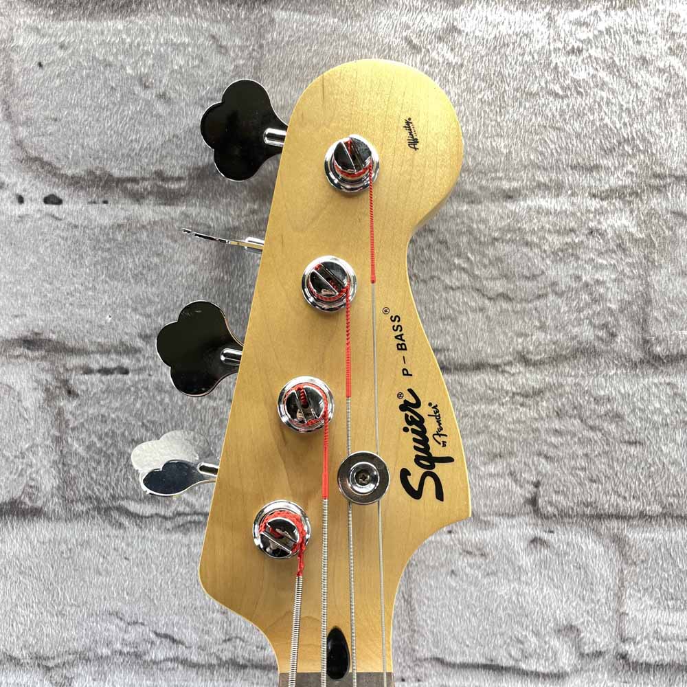 Used:  Squier Affinity Series Precision Bass - Metallic Blue