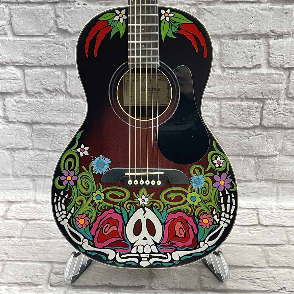 Used:   Alvarez Guitars RP266SESB Acoustic Guitar