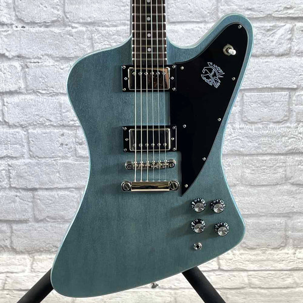 ギター EPIPHONE PELHAM BLUE FIREBIRD Used: Epiphone Firebird Studio Electric Guitar - Pelham Blue