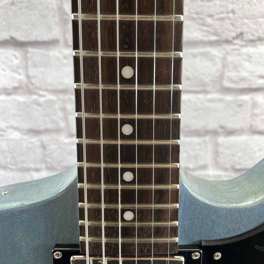 Used:  Epiphone Firebird Studio Electric Guitar - Pelham Blue