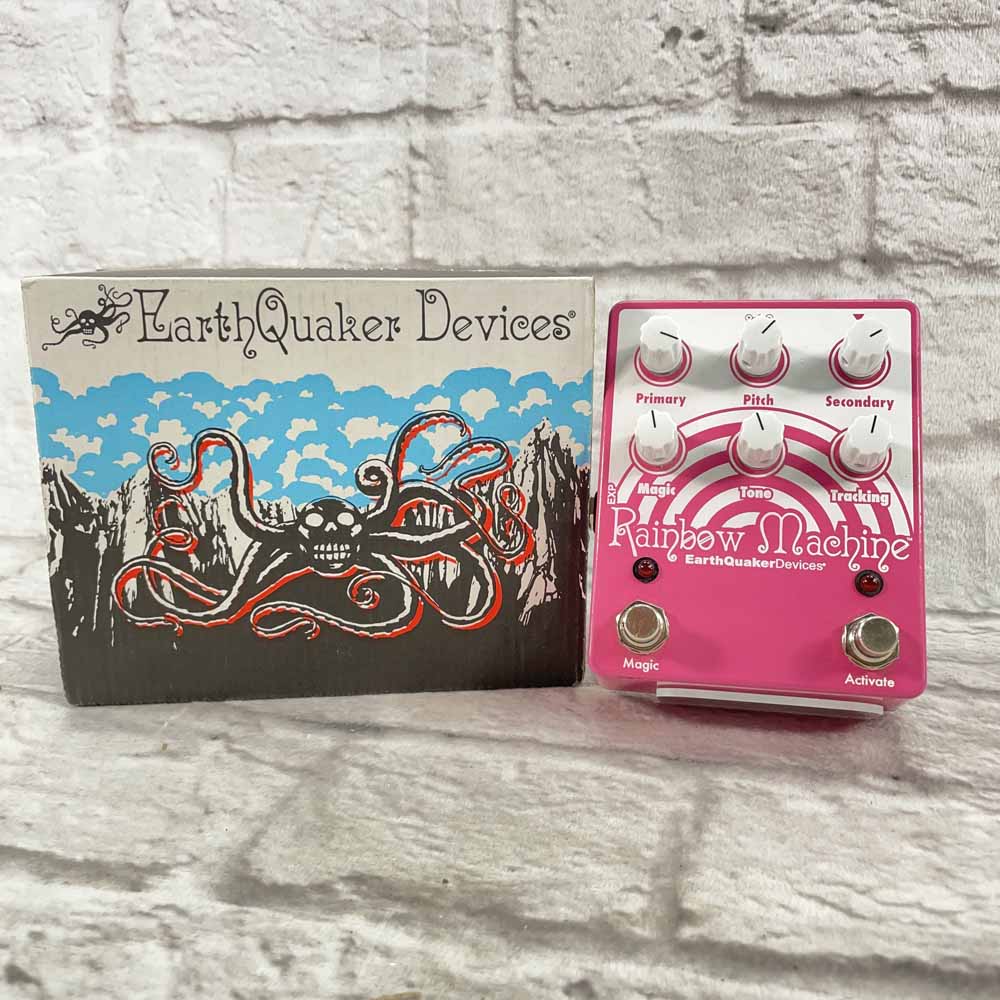 Used:  EarthQuaker Devices Rainbow Machine Polyphonic Pitch Mesmerizer Guitar Effects Pedal