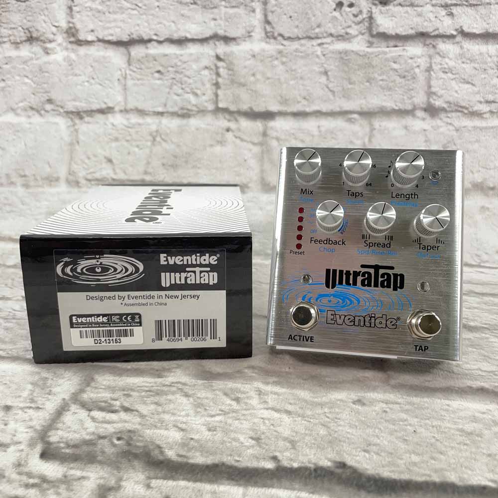 Used:  Eventide UltraTap Pedal