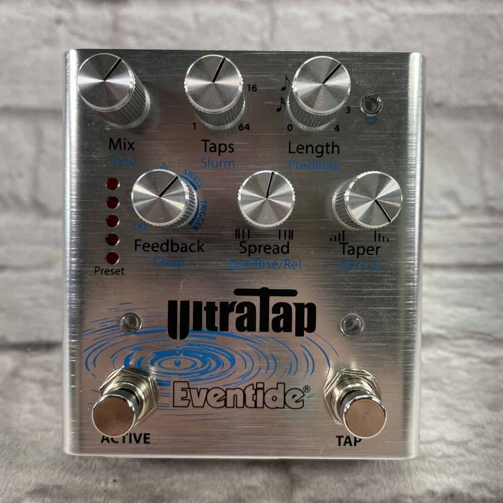 Used:  Eventide UltraTap Pedal