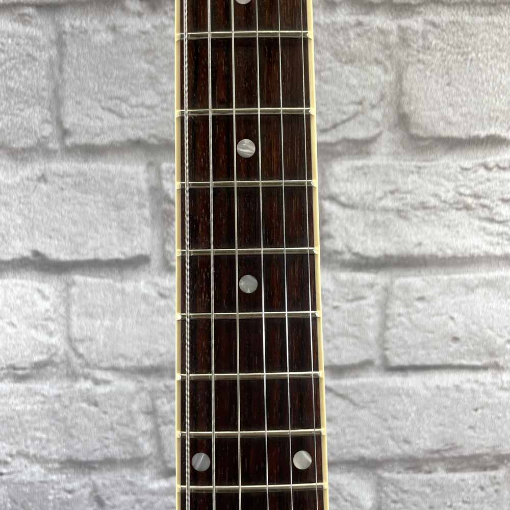 Used:  Gibson ES-335 w/Les Trem Electric Guitar - Plum