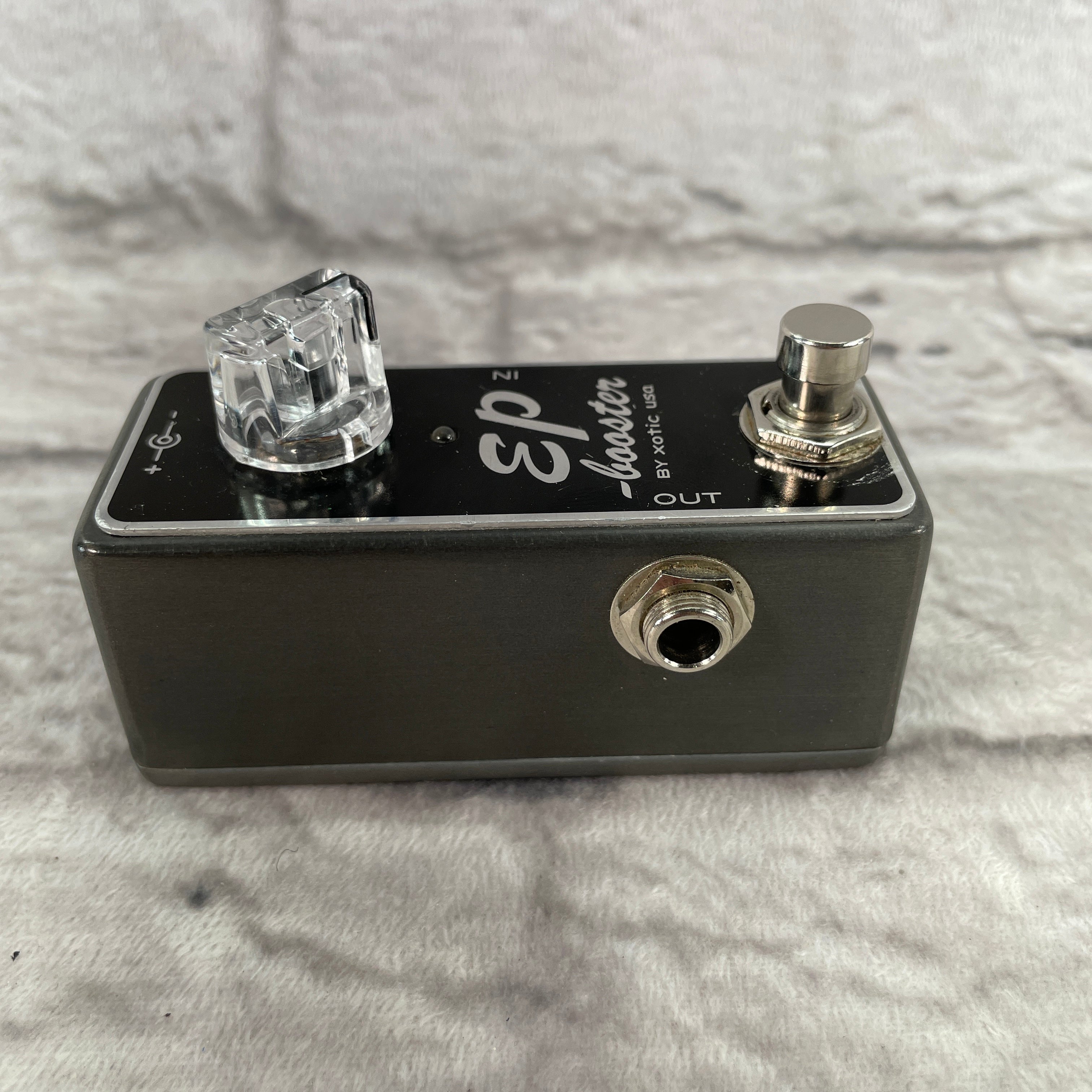 Used:  Xotic Effects EP Booster Mini Pedal