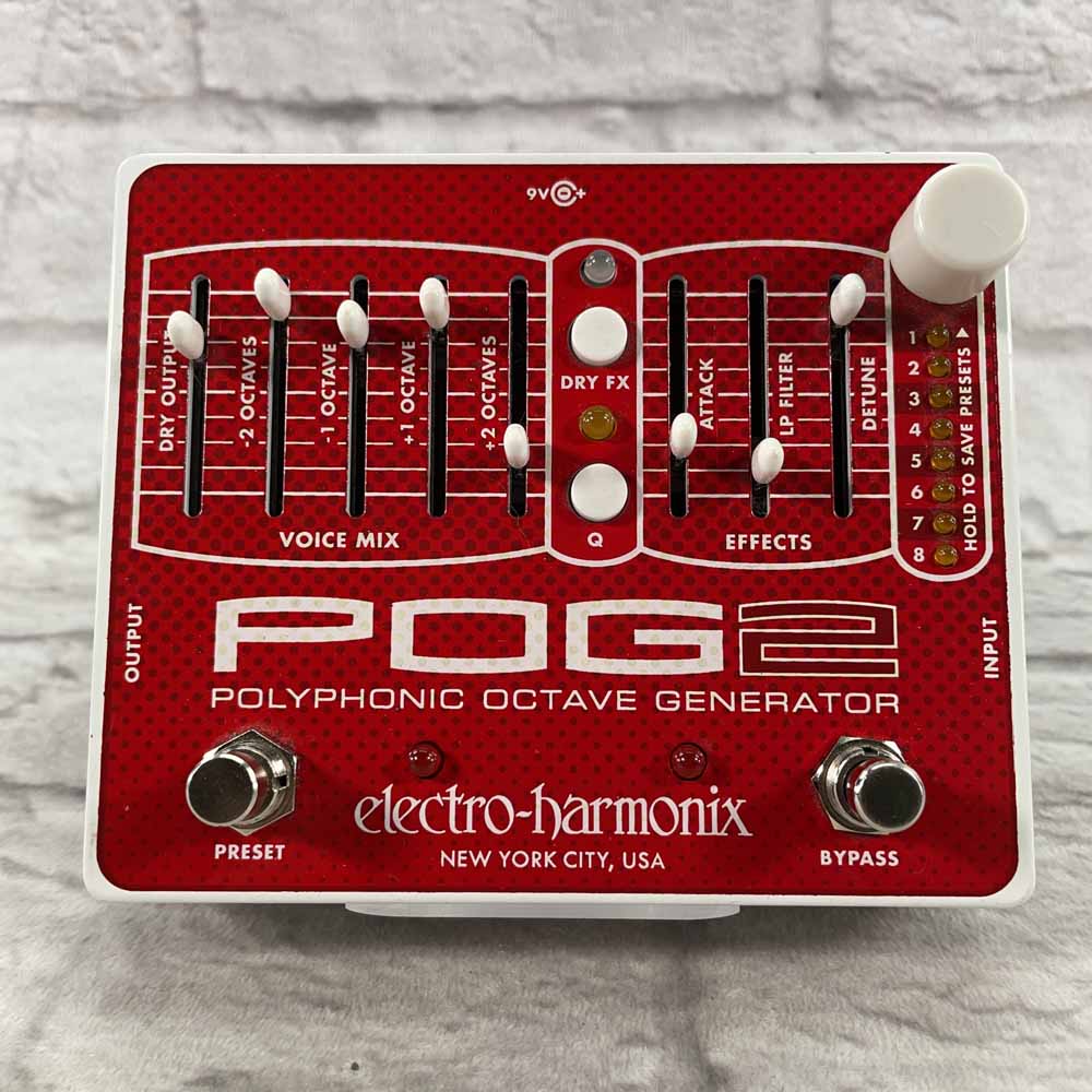 Used:  Electro-Harmonix POG2 Polyphonic Octave Generator