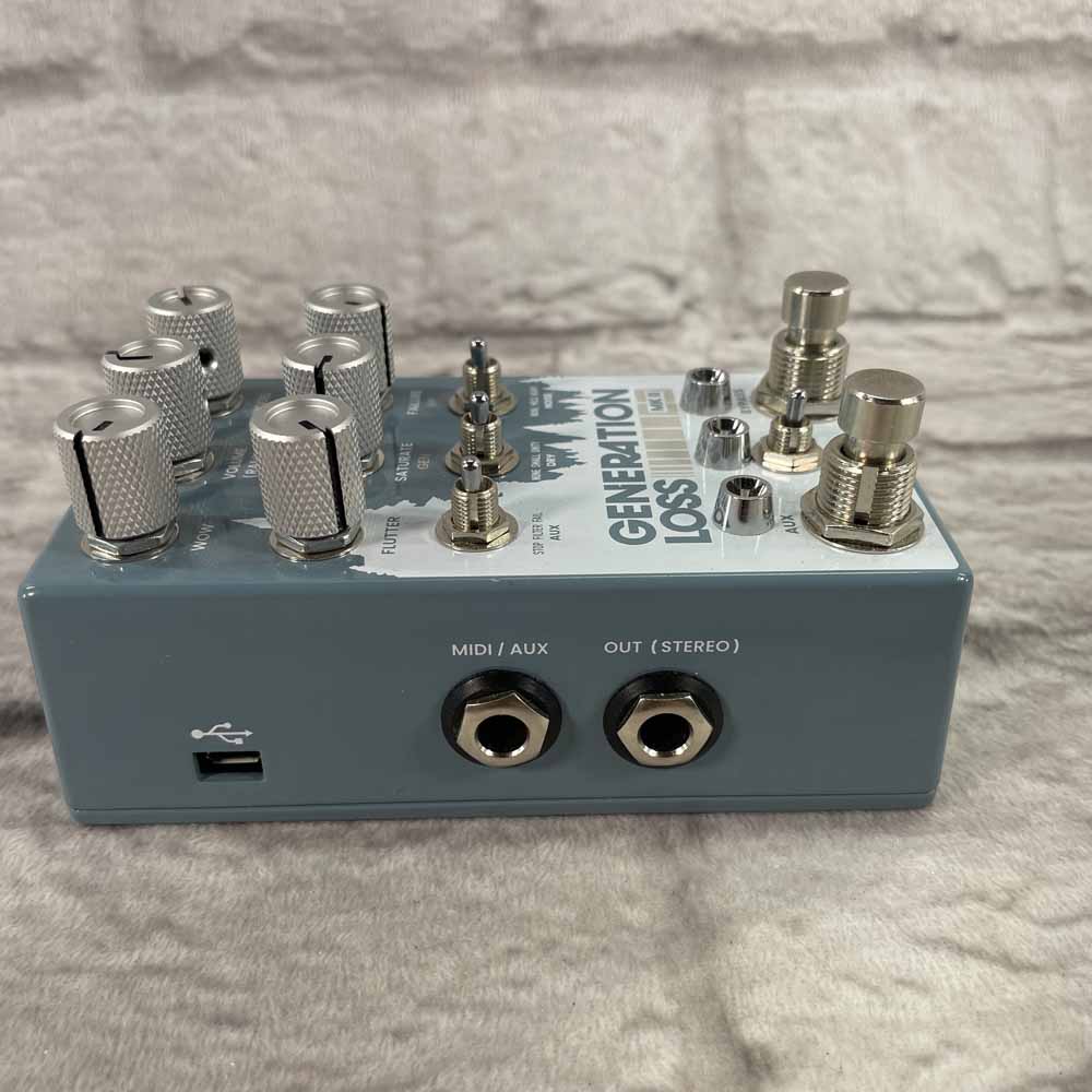 Used:  Chase Bliss Generation Loss MKII Stereo Effects Pedal