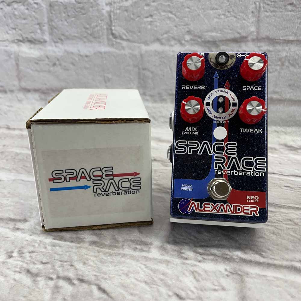 Used:  Alexander Space Race Reverbation Pedal