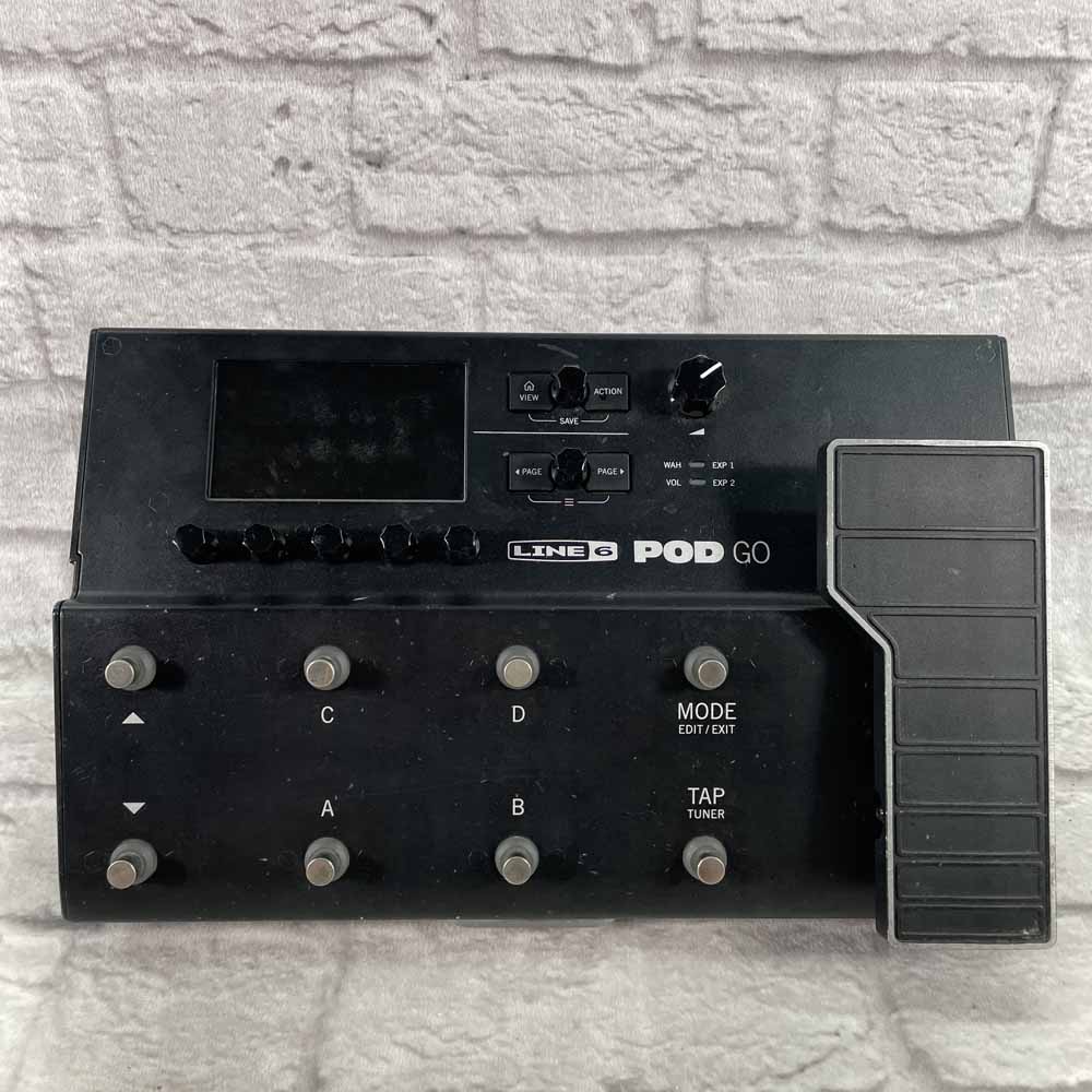 Used:  Line6 POD GO Portable Amp and Effects Processor