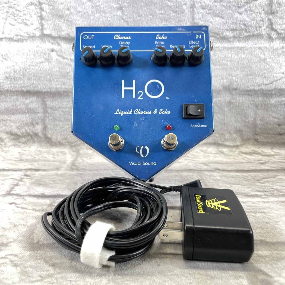 Used:  Visual Sound H2O Chorus/Echo Pedal