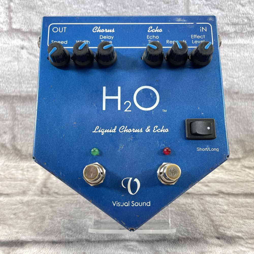 Used:  Visual Sound H2O Chorus/Echo Pedal