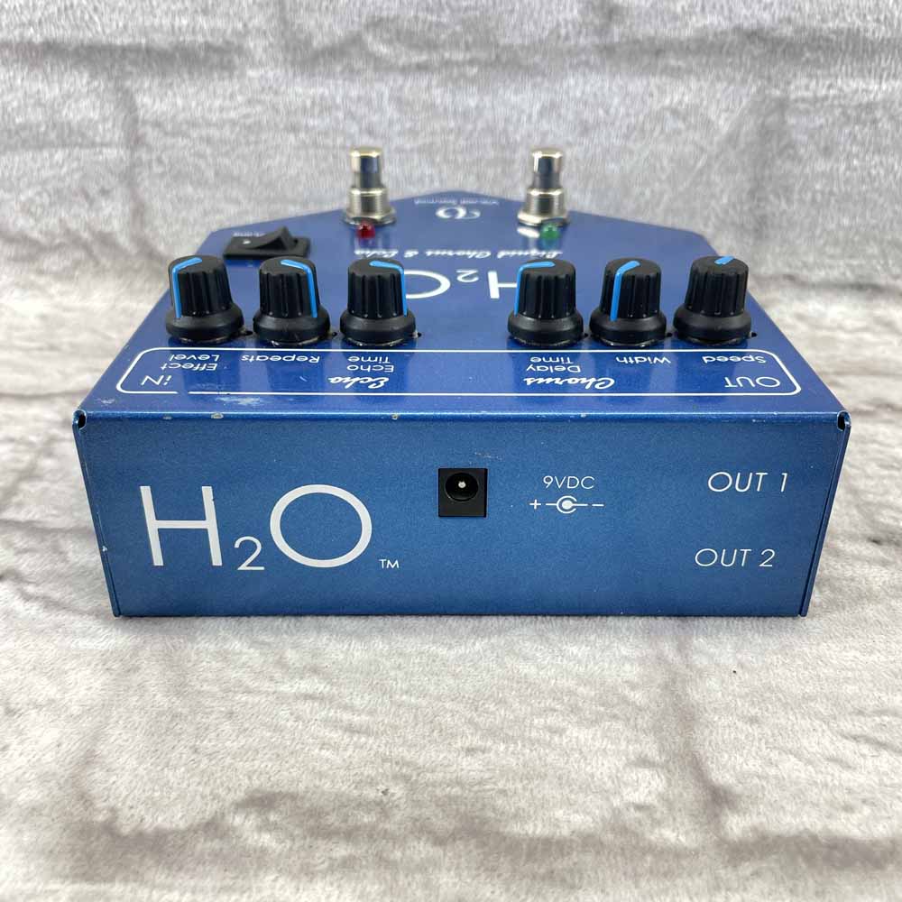 h2o pedal Used: Visual Sound H2O Chorus/Echo Pedal – Flipside Music