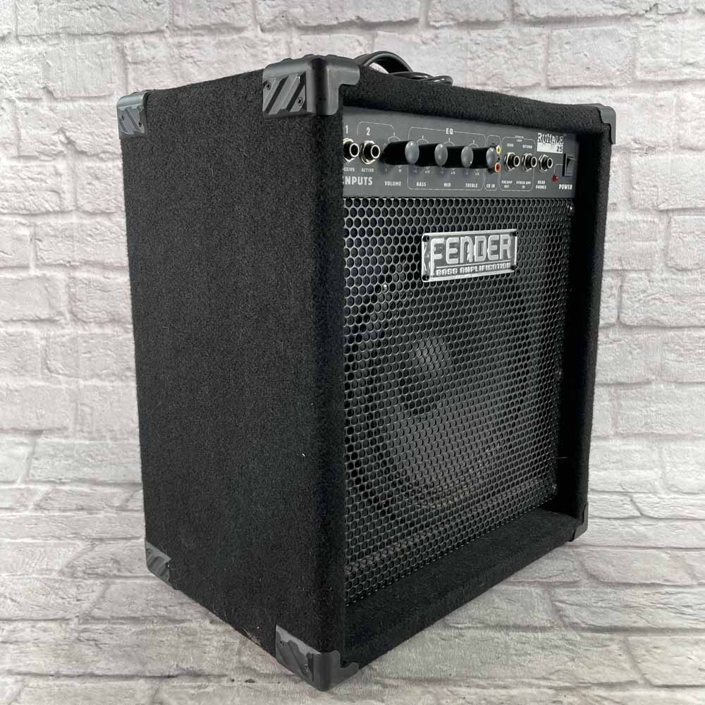 Used:  Fender Rumble 25 Bass Amplifier