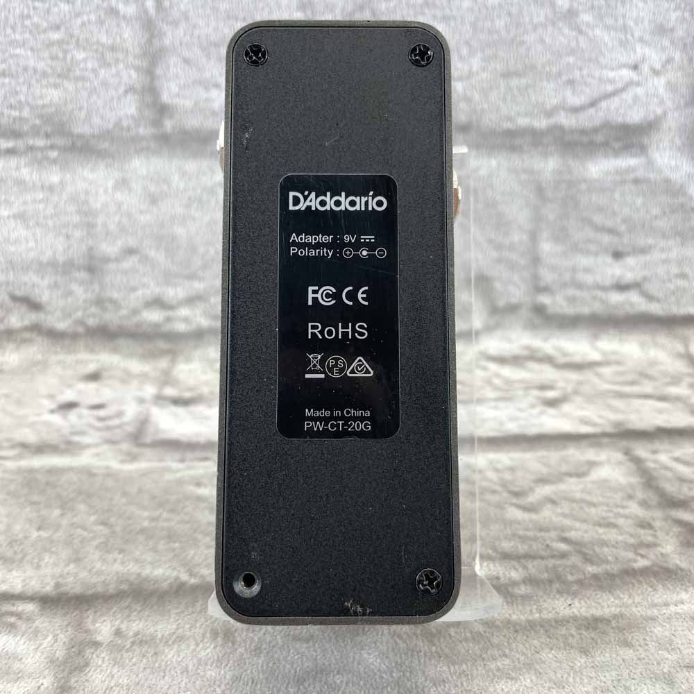 Used:  D'Addario PW-CT-20G Chromatic Pedal Tuner