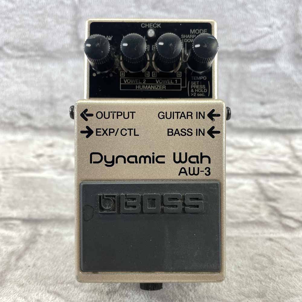 Used:  Boss AW-3 Dynamic Wah Pedal