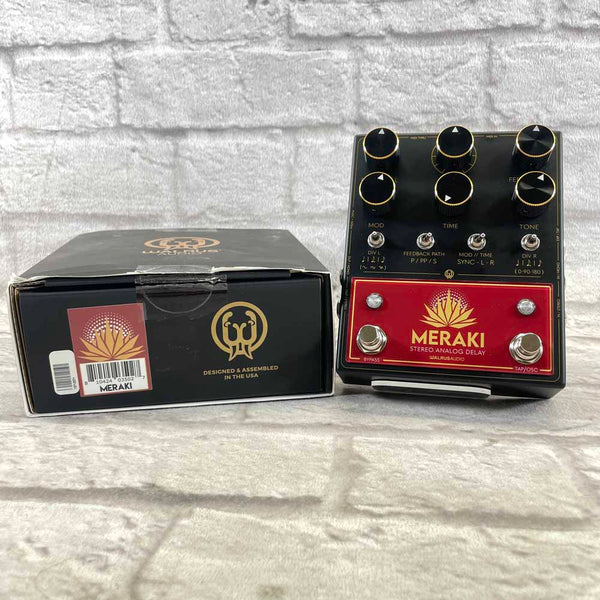Used: Walrus Audio Meraki Stereo Analog Delay Pedal – Flipside Music