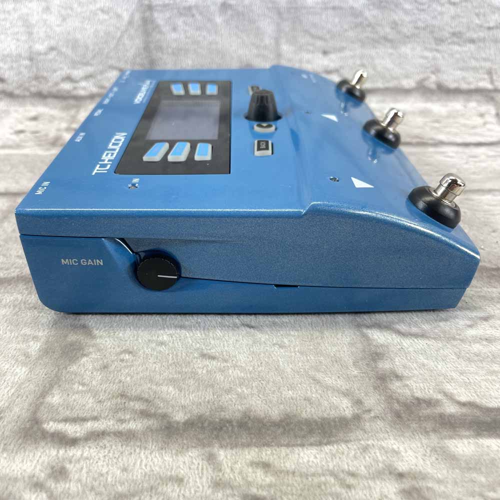 Used:  TC Helicon VoiceLive Play Vocal Effects Pedal