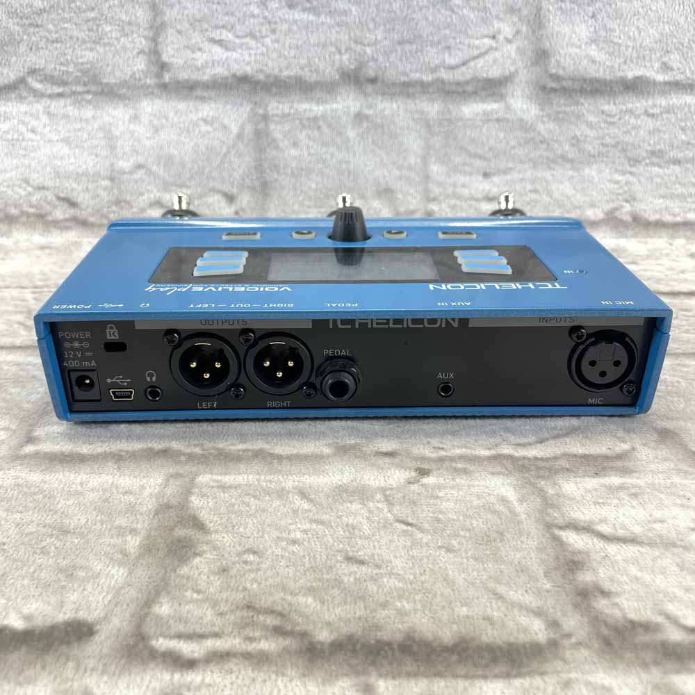 tc helicon vocal effects pedal Used: TC Helicon VoiceLive Play Vocal Effects Pedal – Flipside Music