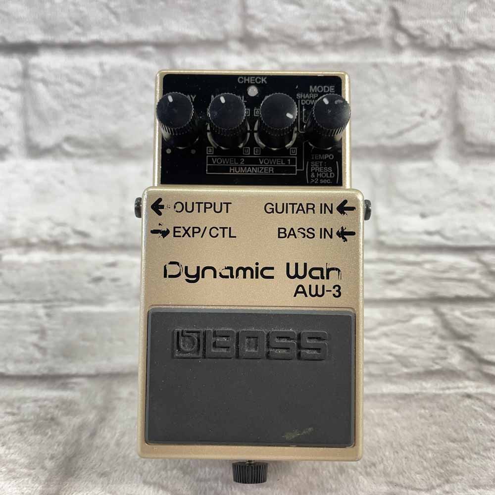 Used:  Boss AW-3 Dynamic Wah Pedal