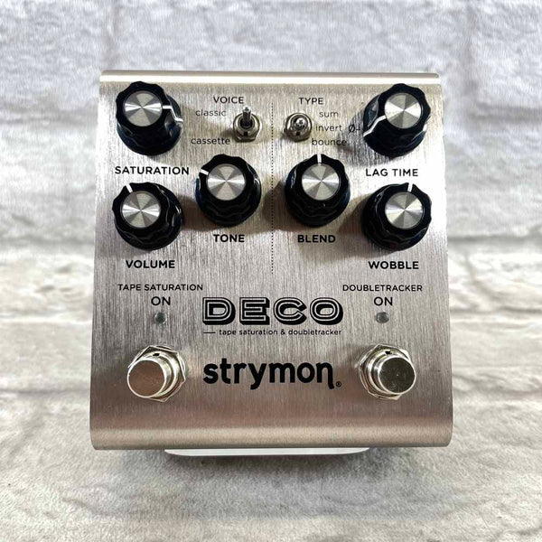 tape saturation guitar pedal Used: Strymon Deco Tape Saturation and Doubletracker Pedal V2 – Flipside  Music