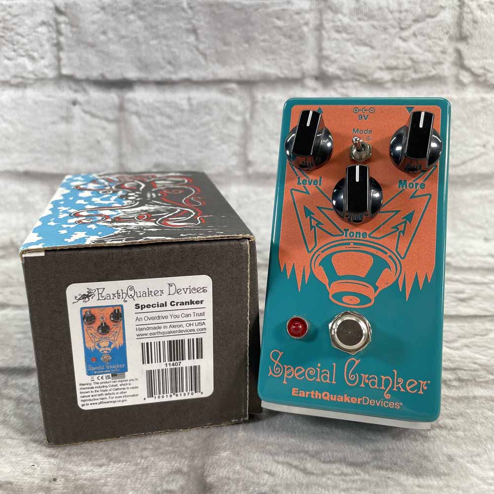 Used:  EarthQuaker Devices Special Cranker Overdrive Pedal