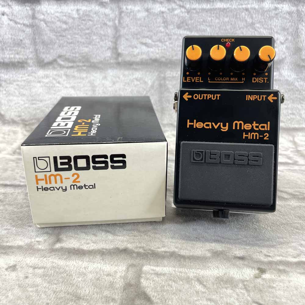 Used:   Boss 1986 HM-2 Heavy Metal Distortion Pedal