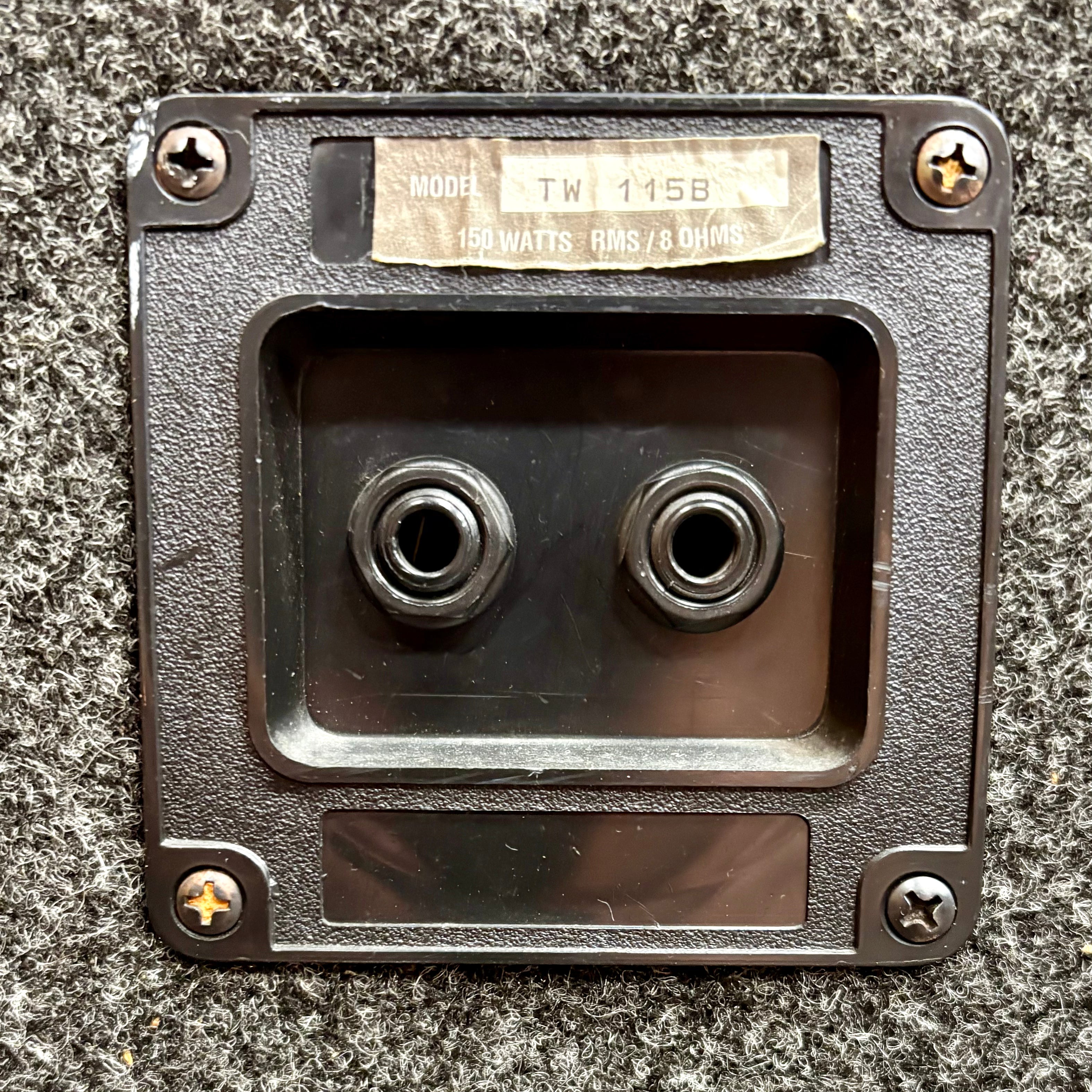 Used: BK Butler Tube Works 1x15 Speaker Cabinet