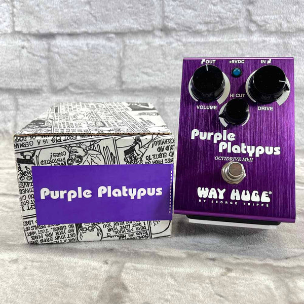 Used: Way Huge Purple Platypus Octidrive Overdrive/ Octave Up