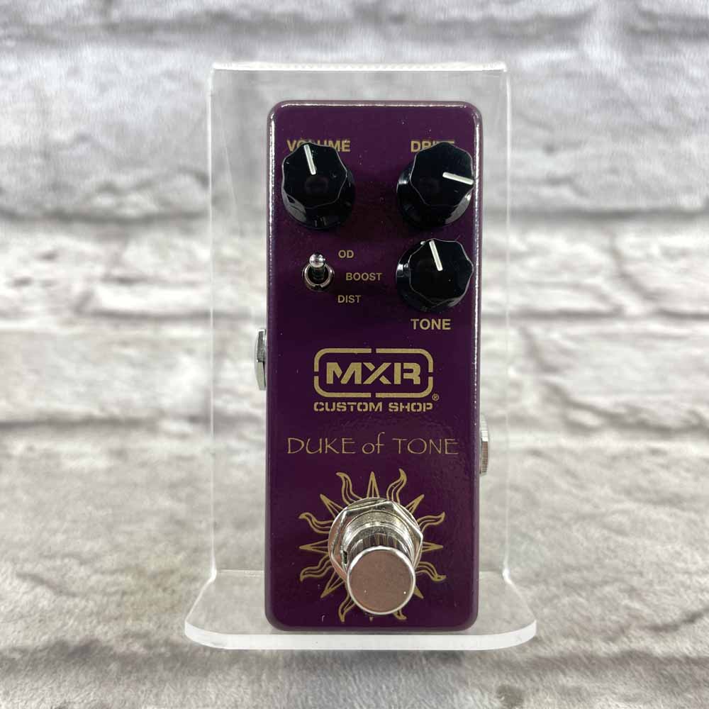 Used:  MXR Duke of Tone Overdrive Pedal