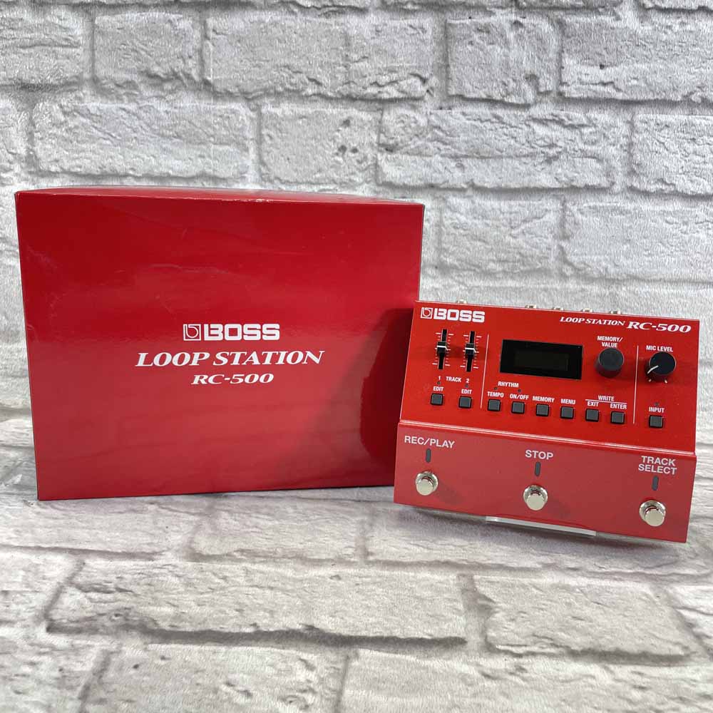 Used:  Boss RC-500 Dual Track Loop Station