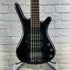 Used:  Warwick RockBass Corvette 5-String Bass Guitar - Black