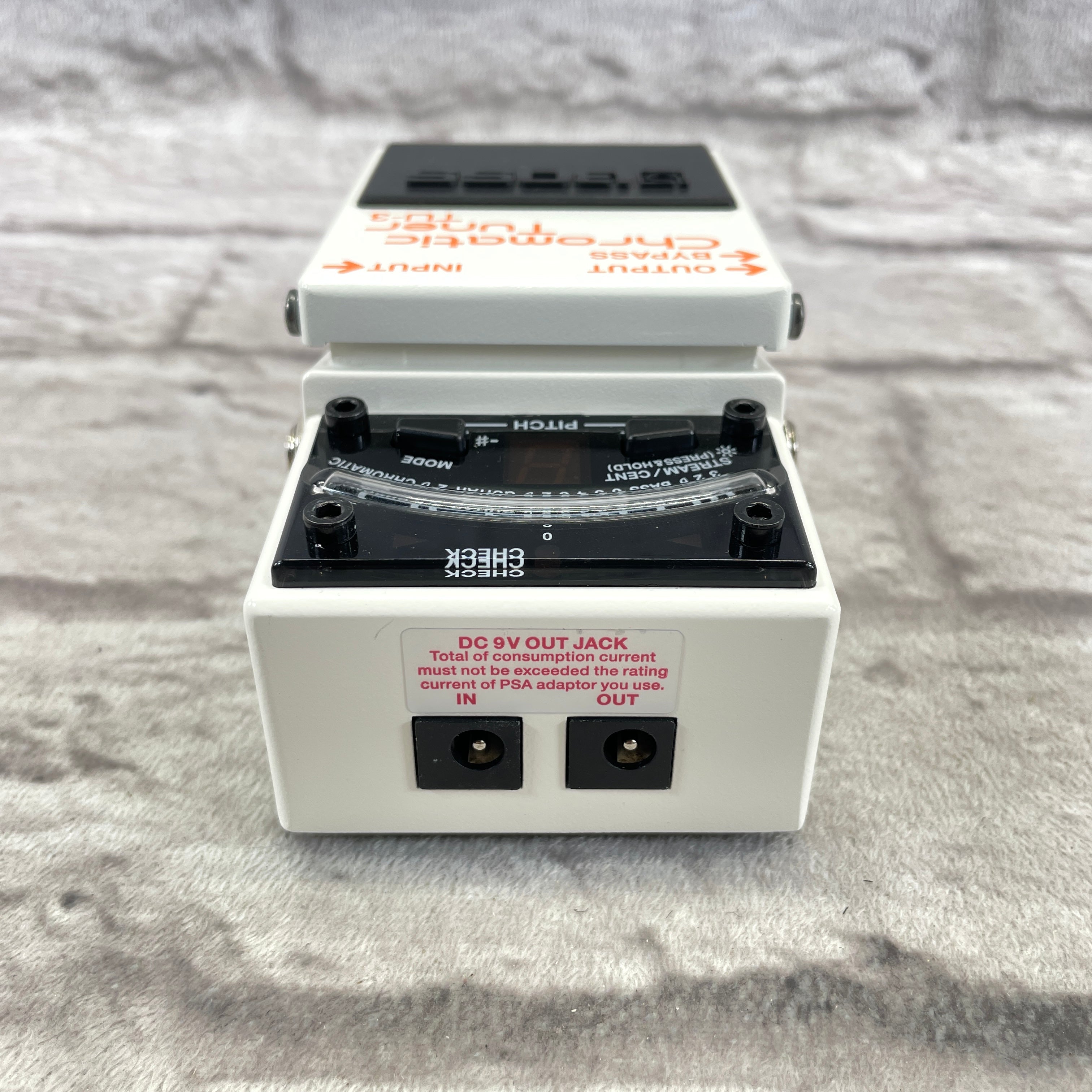 Used:  Boss TU-3 Chromatic Tuner