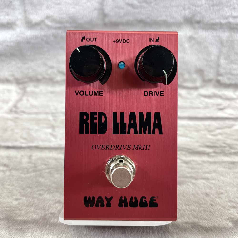 Used:  Way Huge Smalls Red Llama MKIII Overdrive Pedal
