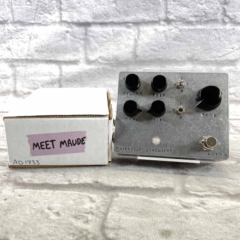 Used:  Fairfield Circuitry Meet Maude Analog Delay Pedal