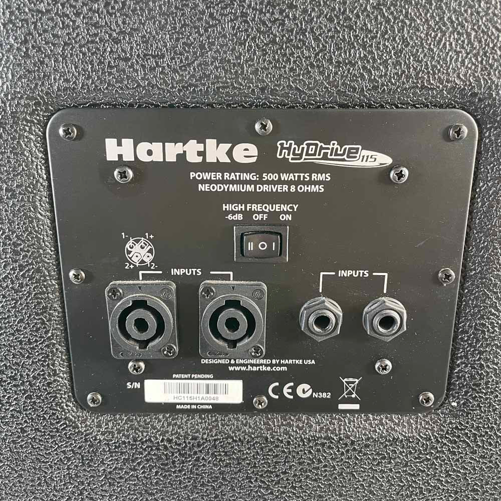 Used:  Hartke Hydrive 115 Bass Cabinet