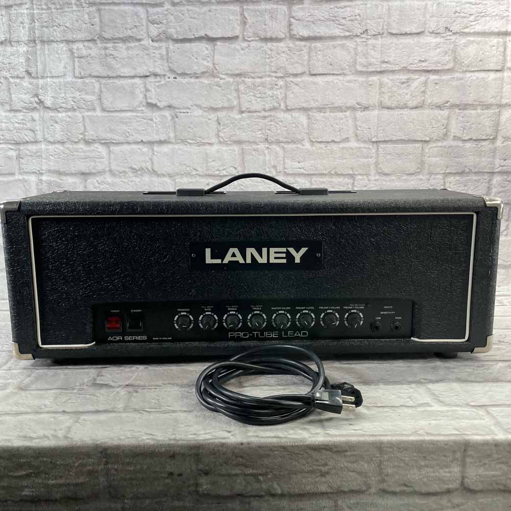 Used:  Laney Pro Tube AOR100 Tube Amp