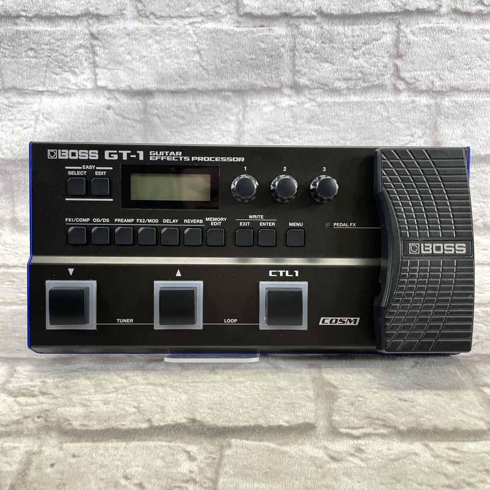 Used:  Boss GT-1 Guitar Effects Processor
